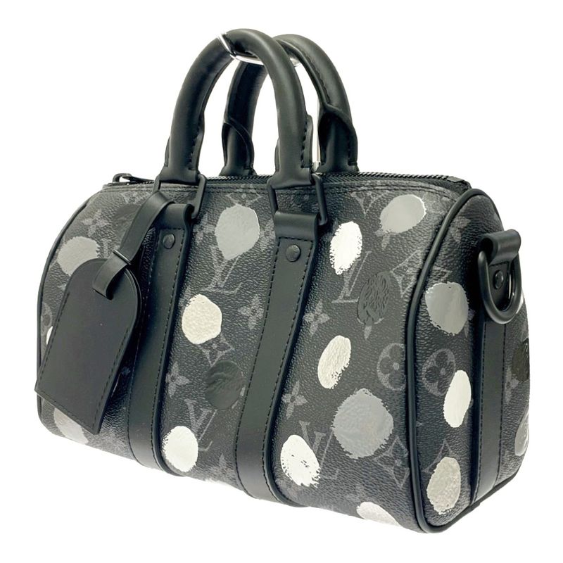 Louis Vuitton Eclipse Yayoi Kusama Keepall Bandouliere 25 — view 4