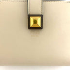 Fendi Bifold Wallet Beige Gold Orange 8 M0386 — view 4