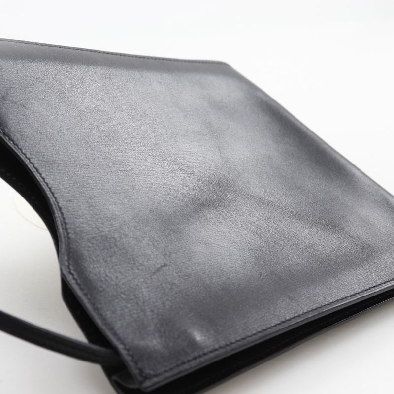 Hermes Onymetou Calf Black Shoulder Bag — view 8