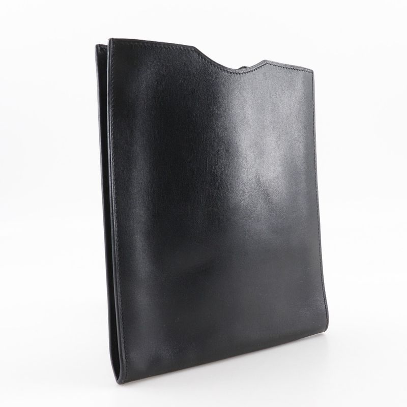 Hermes Onymetou Calf Black Shoulder Bag — view 3