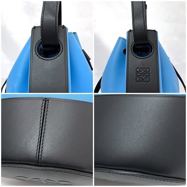 Loewe Shoulder Bag Light Blue Black Balloon — view 9