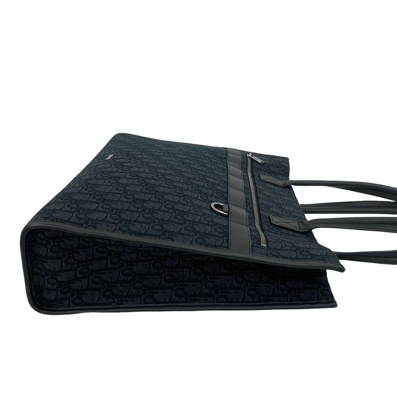 Christian Dior Safari Tote Bag Oblique Canvas