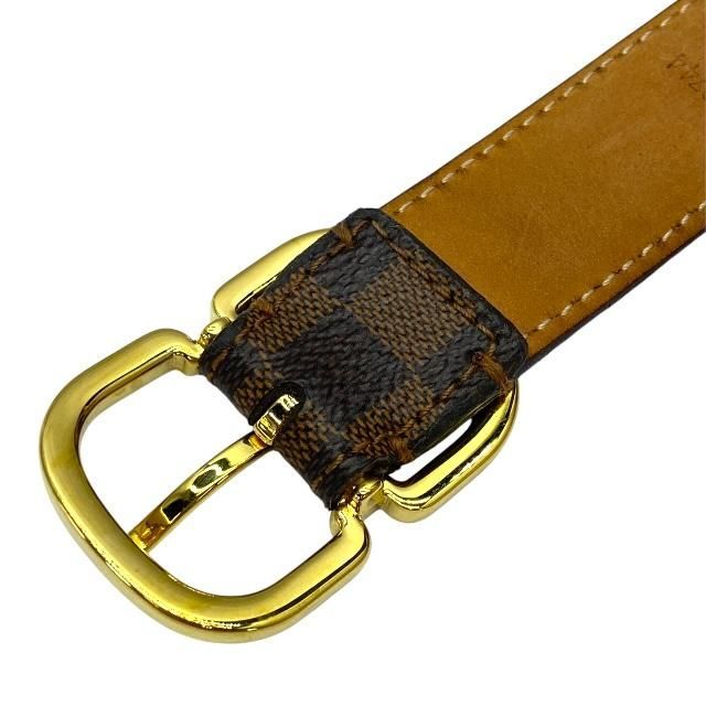 Louis Vuitton M9744 Santure Mini Belt Accessories Small Damier Leather Brown — view 4
