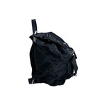 Prada Triangle Logo Backpack Daypack Black — view 3