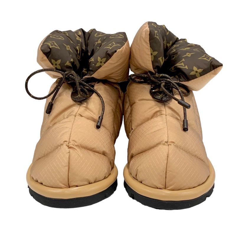 Louis Vuitton Pillow Line Monogram Boots Short Ankle Nylon — view 2