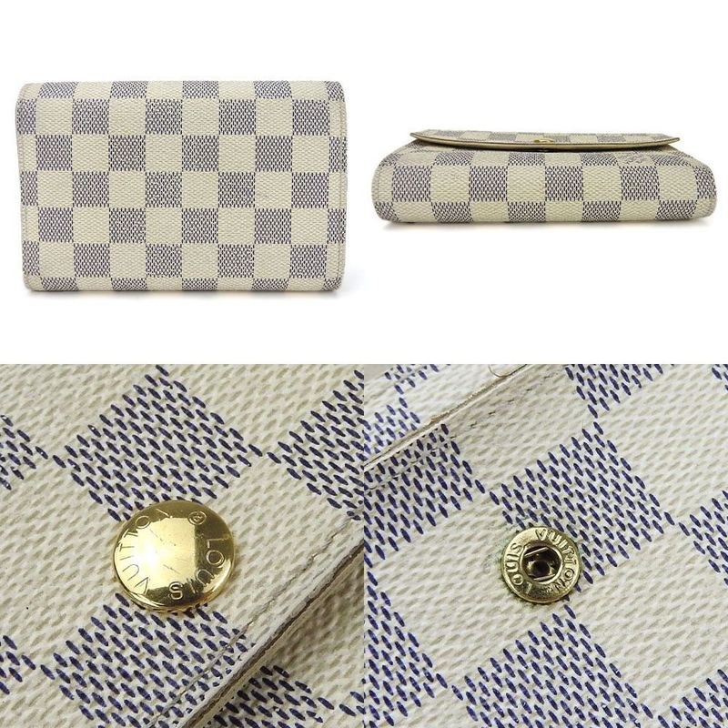 Louis Vuitton Trifold Walletcompact Walletportefeuille Alexandra Damier — view 2