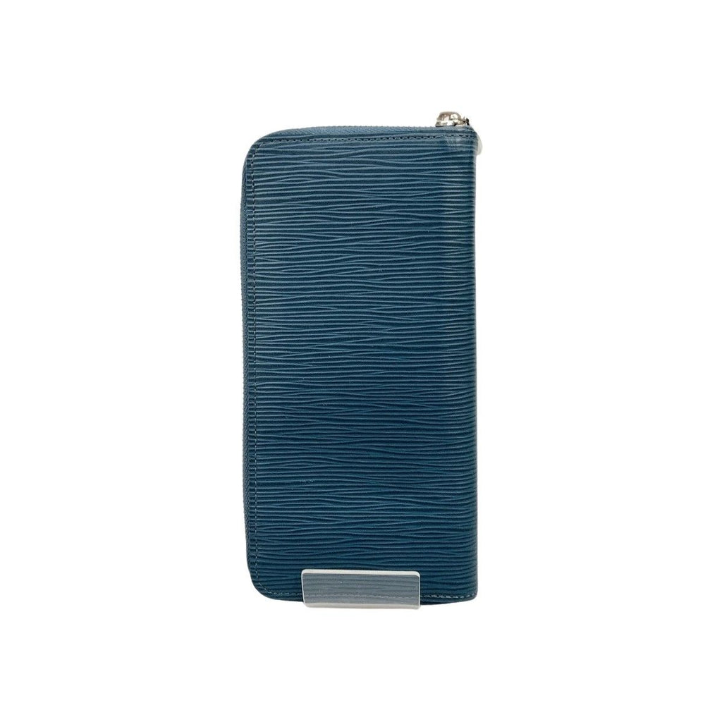 Louis Vuitton Epi Zippy Wallet Vertical Round Zipper Long Blue — view 2