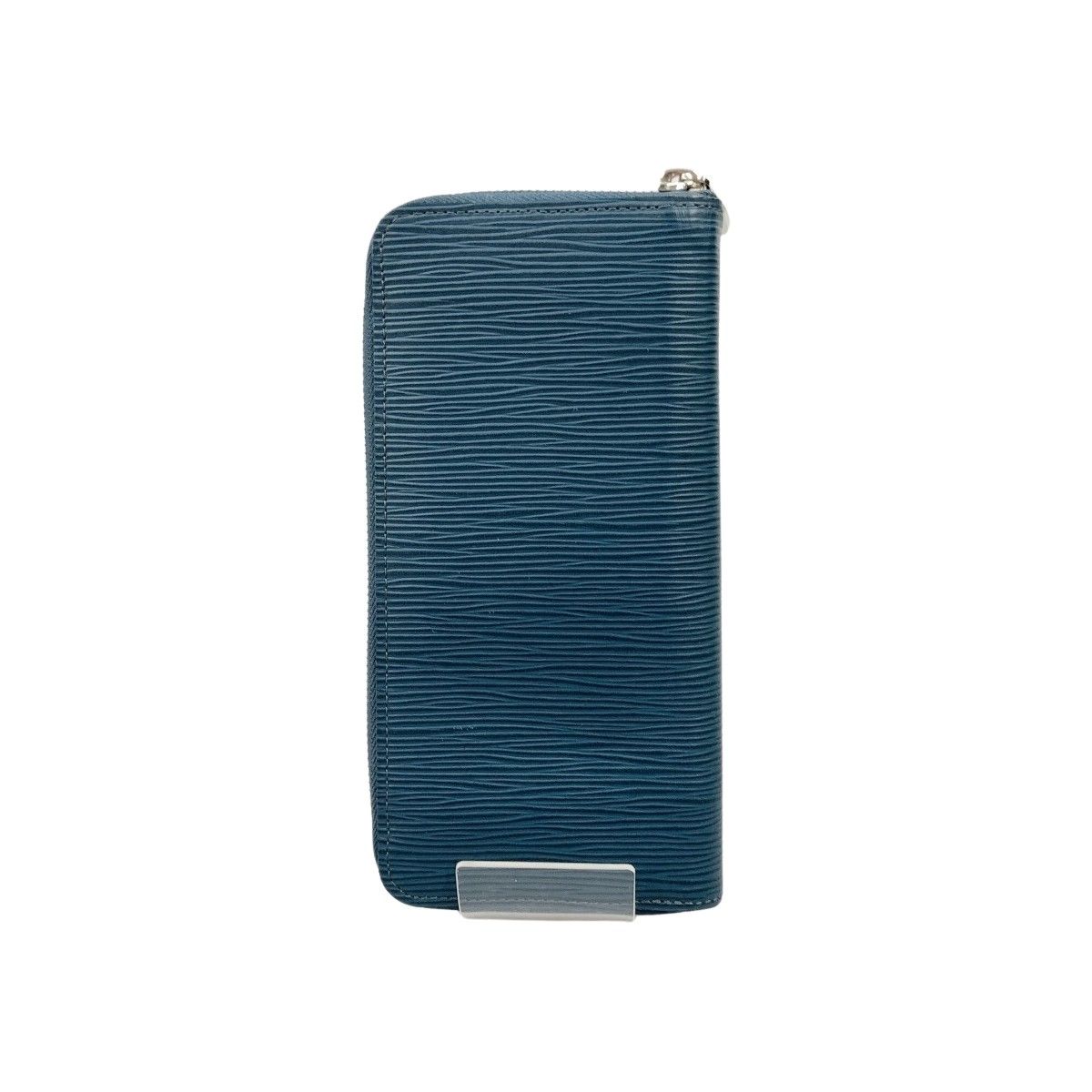 Louis Vuitton Epi Zippy Wallet Vertical Round Zipper Long Blue — view 2