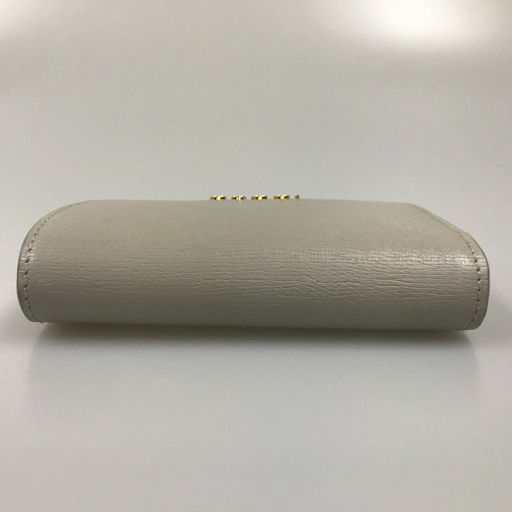 Gucci Bifold Wallet Script Zip Around Light Gray — view 7