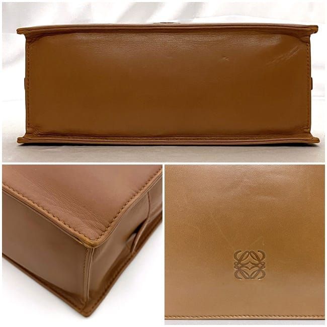 Loewe Handbag Brown Anagram Soft — view 9