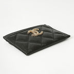 Chanel Pass Case Card Black — view 4