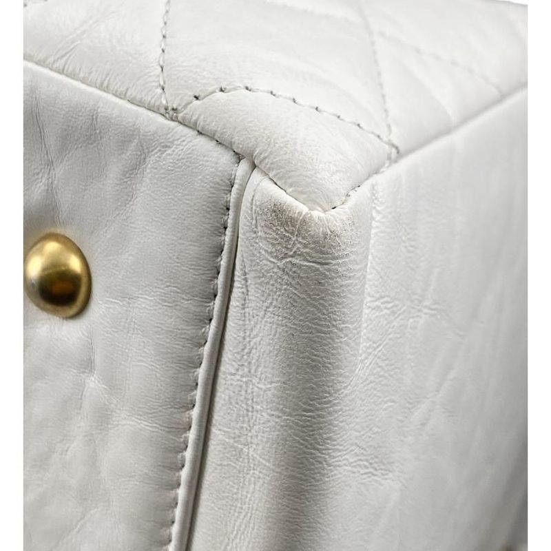 Chanel As3740 Beau Sling Bag Calf Shoulder Random Plate White — view 9
