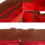 Celine Vintage Calf Brown Tote Bag — view 8