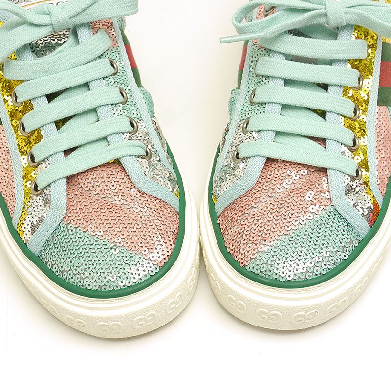 Gucci Sequined Sneakers 35 — view 4
