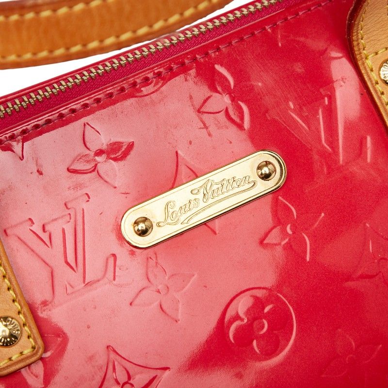 Louis Vuitton Monogram Vernis Bellevue PM Rose Pop Patent Leather — view 8