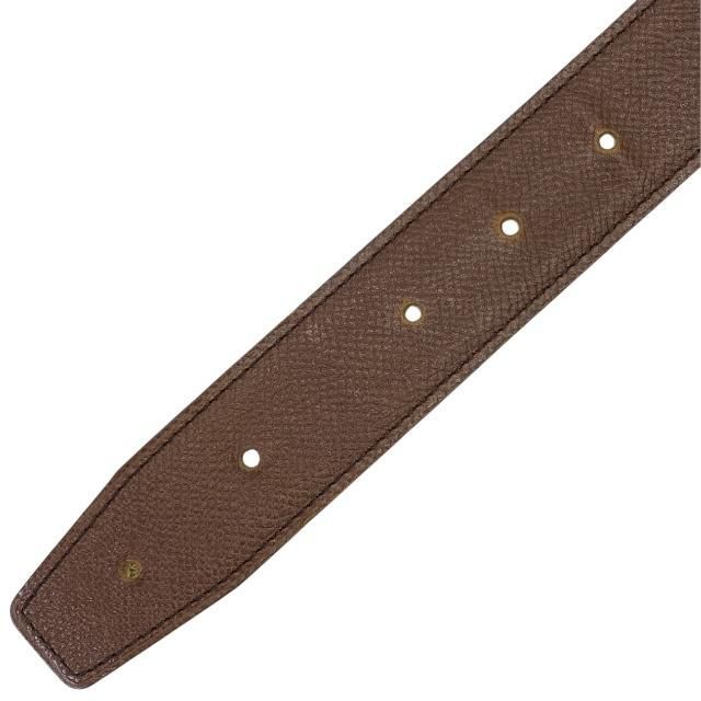 Hermes Constance Belt Accessories Small Leather Brown Green Marked — view 8