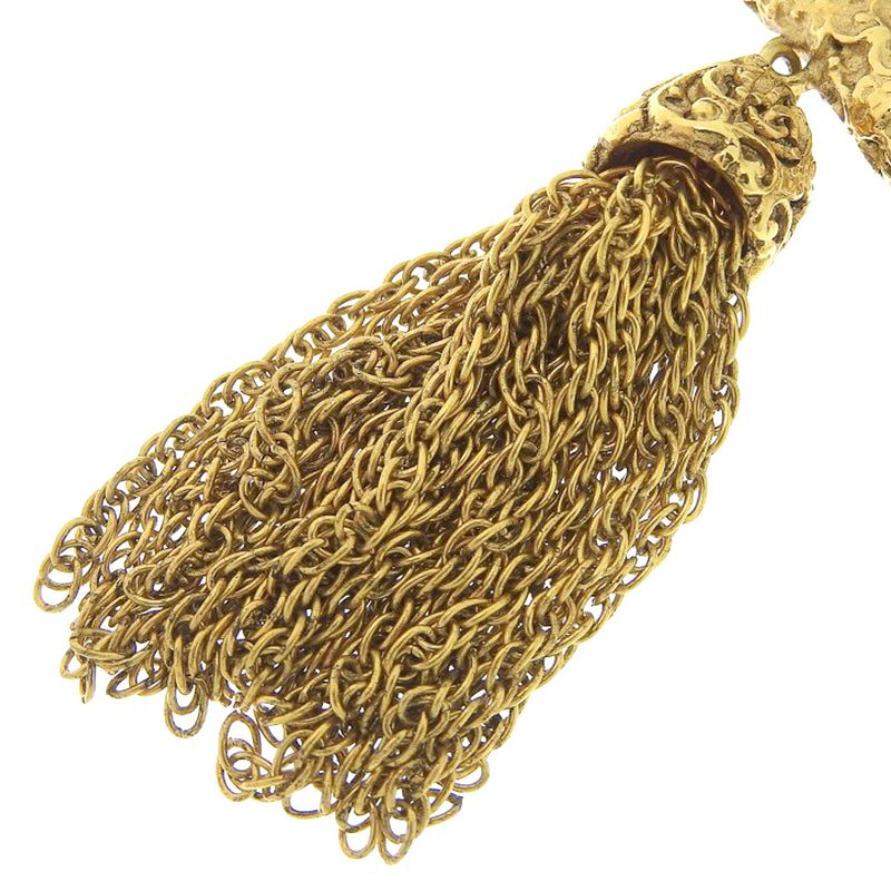 Chanel Lava 93 a Gold Plated 95 29.1 g Brooch — view 4