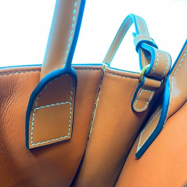 Celine 2-Way Bag Mini Vertical Cabas Beige Brown — view 7