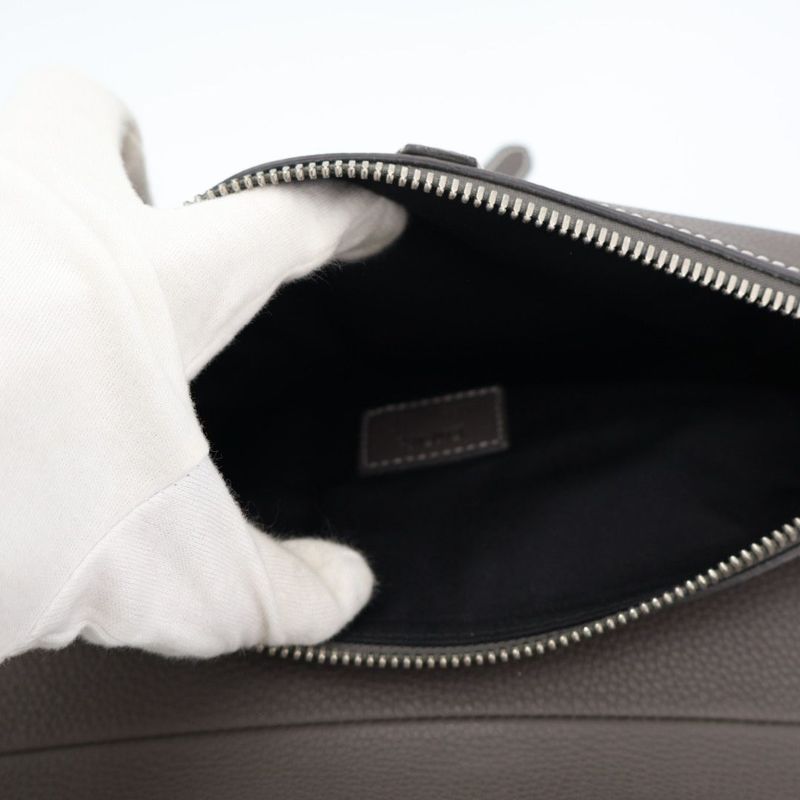 Christian Dior Saddle Body Bag Leather Dark Navy — view 7