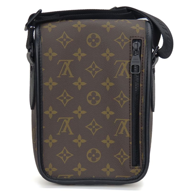 Louis Vuitton Shoulder Bag Archie Messenger Monogram Macassar Brown — view 3