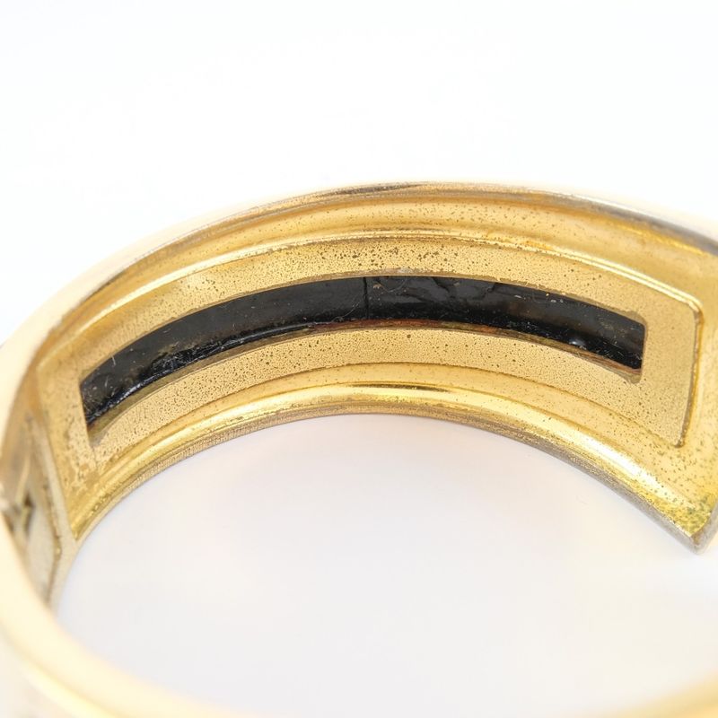 Christian Dior Bracelet Gold Plated 74.8 g Bangle — view 6