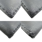 Fendi Selleria 7 M0186 Calf Silver Hardware Black Bifold Long Wallet 1380 — view 7