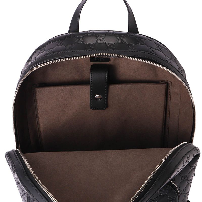 Gucci Backpack Guccissima Black — view 5