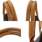 Louis Vuitton Handbag Ellipse MM Monogram Brown Gold Hardware Casual — view 5