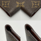 Louis Vuitton Monogram Porte Valeur Cult Credit Bifold Long Wallet — view 6