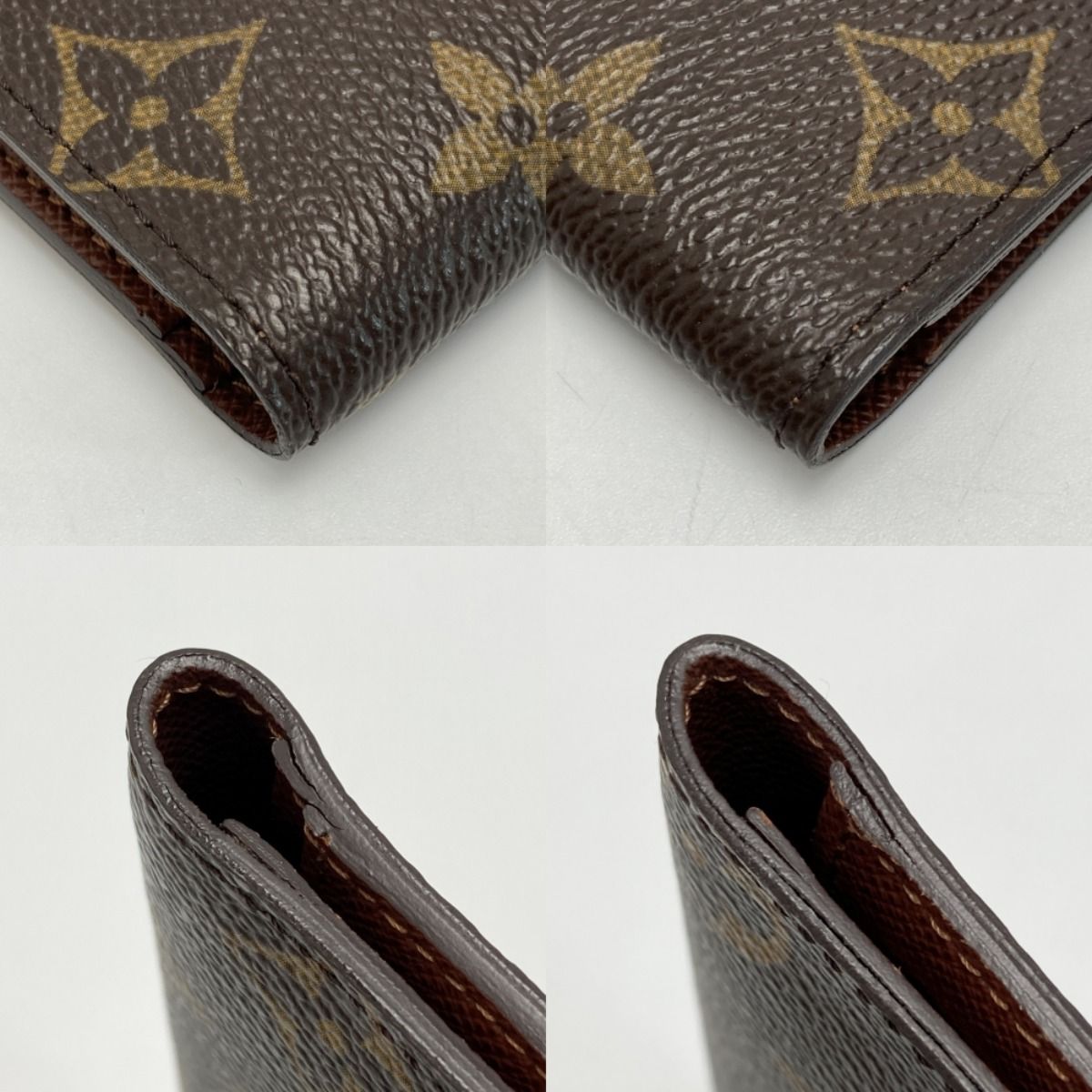 Louis Vuitton Monogram Porte Valeur Cult Credit Bifold Long Wallet — view 6