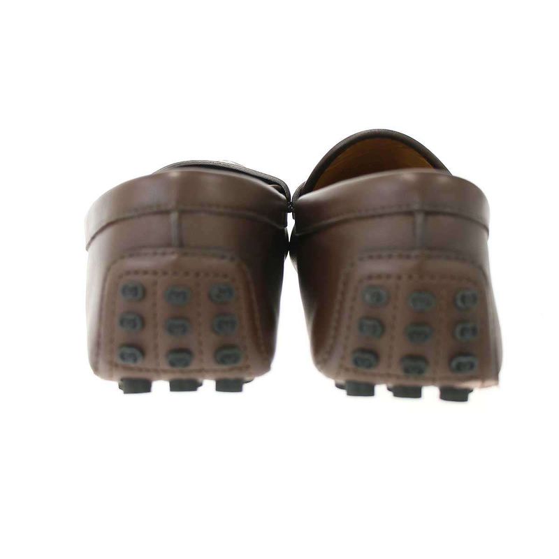 Gucci Horsebit Driving Shoes Loafers Brown 6 — view 3