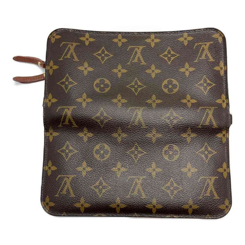 Louis Vuitton Monogram Portefeuille Antholite Brown Wallet — view 5