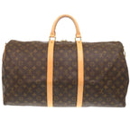 Louis Vuitton Keepall Bandouliere 55 Monogram Boston Bag 1053 — view 2