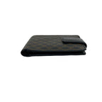 Celine Vintage Macadam Blason Triomphe Pattern Leather Bifold Wallet Mini — view 6
