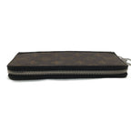 Louis Vuitton Round Zipper Monogram Macassar Vertical — view 3
