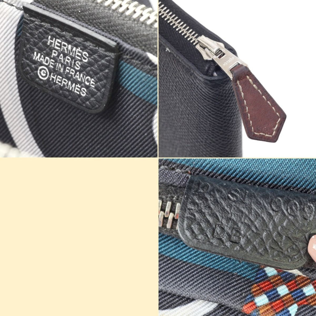 Hermes Long Wallet Azap Silk-in Epson Leather Black — view 4