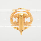 Chanel Coco Mark Earrings 2137 GP With Rhinestone — view 3
