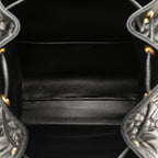 Dior Macrocanage Caro Medium Backpack Rucksack Black Leather — view 7