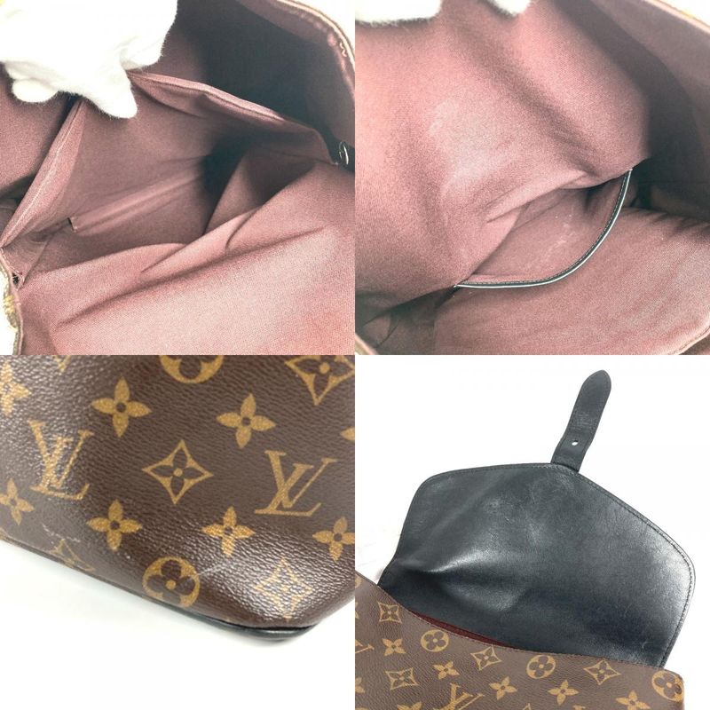 Louis Vuitton Backpack Parc Monogram Macassar Canvas Brown — view 7