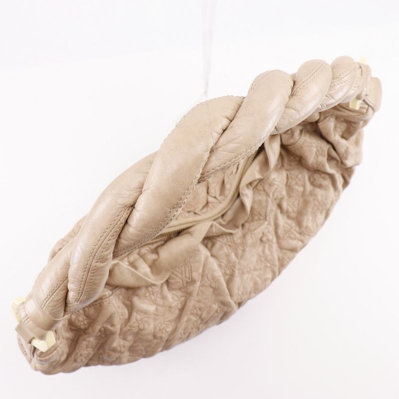 Louis Vuitton Nimbus GM Monogram-olympe Lambskin Beige Rc0037 — view 6