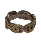 Chanel 00's Vintage Coco Mark Ring Size 13 Pink — view 4