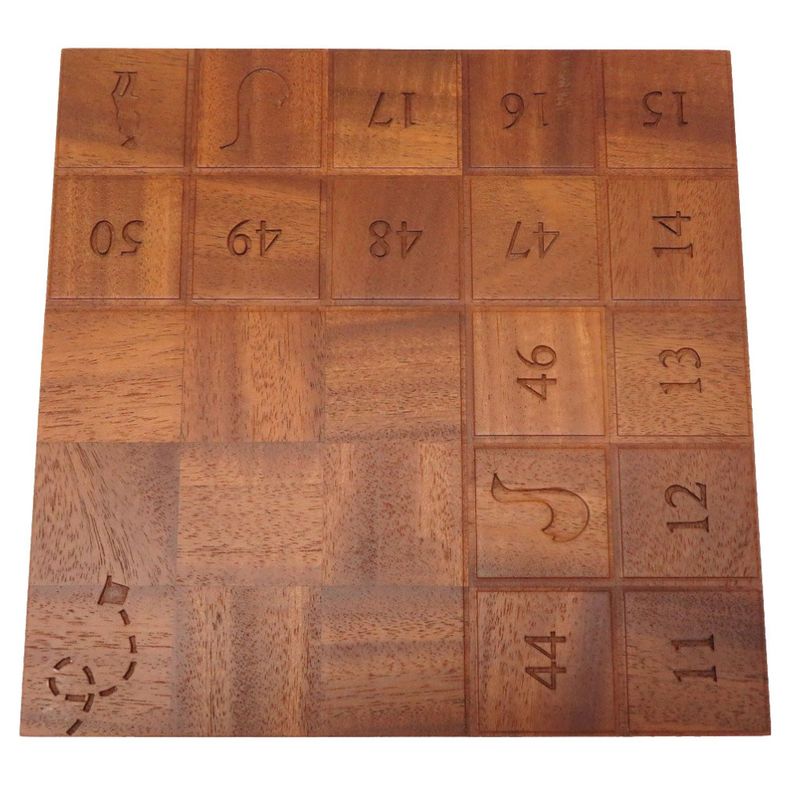 Hermes Snakes and Ladders Board Game Jeu de — view 4