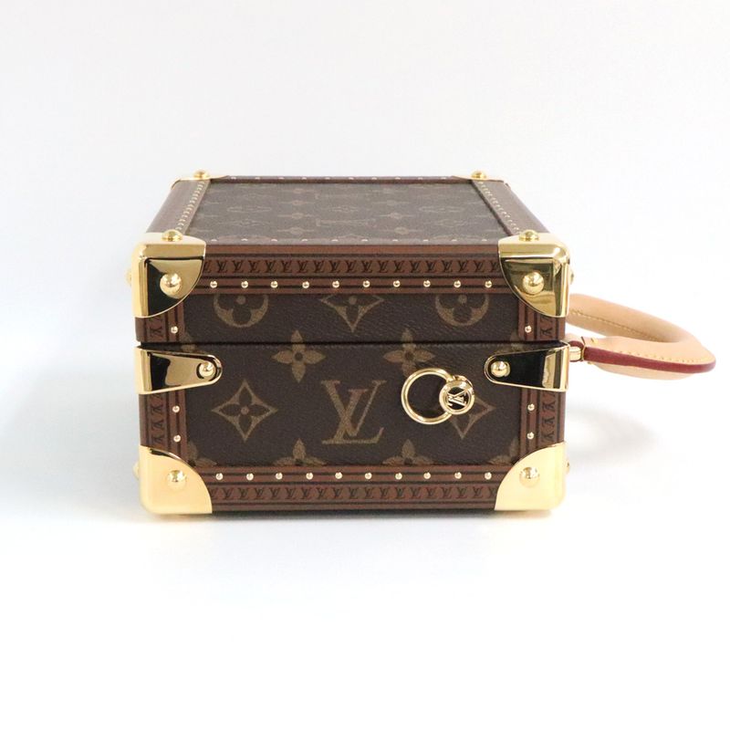 Louis Vuitton Monogram Petite Valise Trunk 2-Way Handbag — view 5