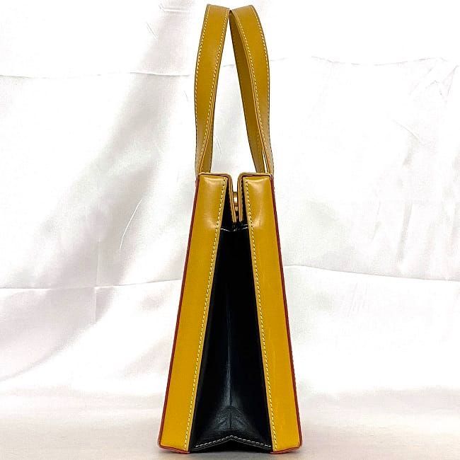 Loewe Handbag Red Yellow Top Handle — view 3