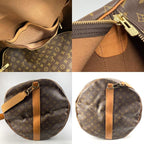 Louis Vuitton Boston Bag Sac Porochon Monogram Canvas Brown — view 8