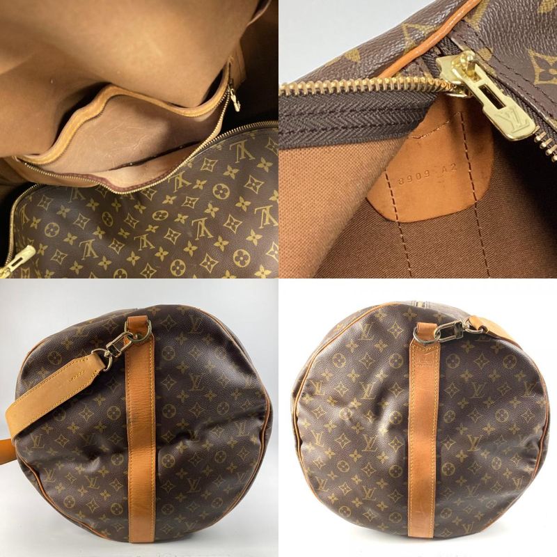 Louis Vuitton Boston Bag Sac Porochon Monogram Canvas Brown — view 8