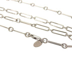 Hermes Boite A Reve Pendant Accessory Case Metal Silver Navy Necklace 1421 — view 7