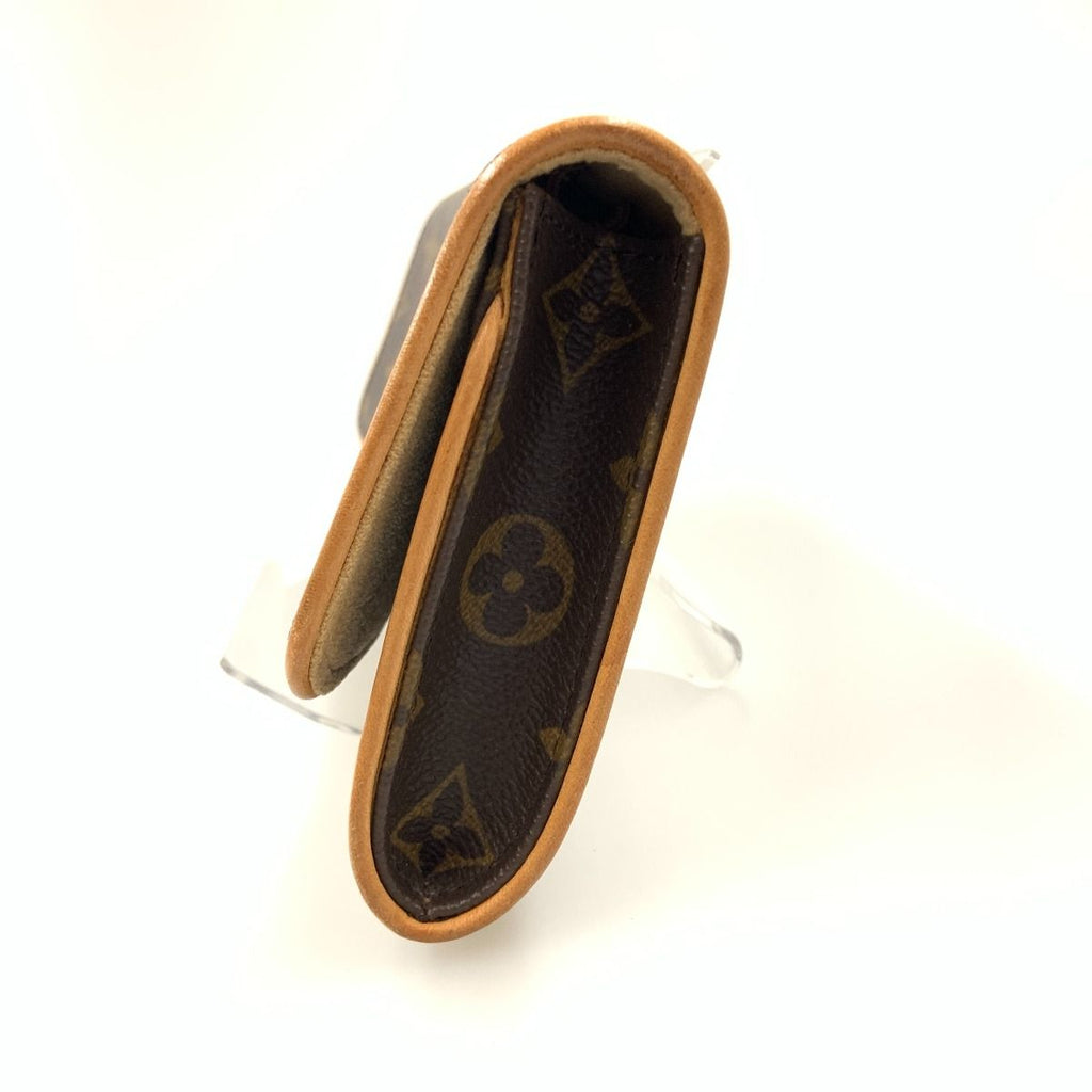 Louis Vuitton Monogram Pochette Twin GM Shoulder Bag Brown — view 4