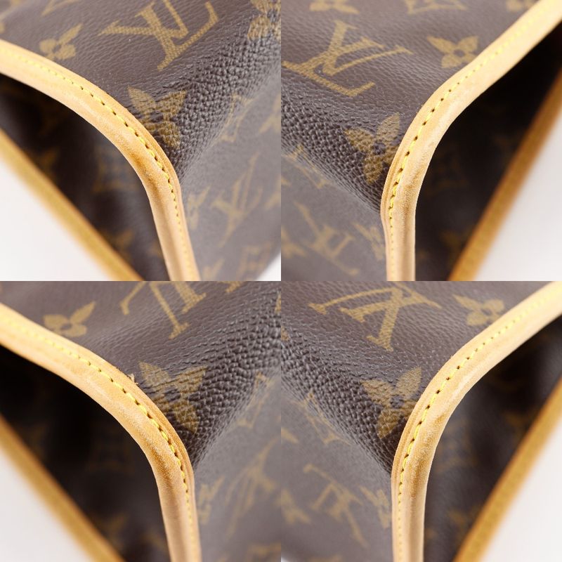 Louis Vuitton Popincourt Monogram Canvas Brown Vi0065 Handbag — view 4