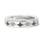 Gucci Ring GG & Bee Silver — view 3